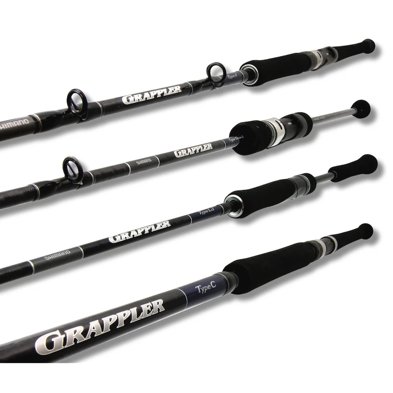 Shimano Grappler Type Slow J Jigging Casting Rods 3 Shimano Grappler Type Slow J Jigging Casting Rods