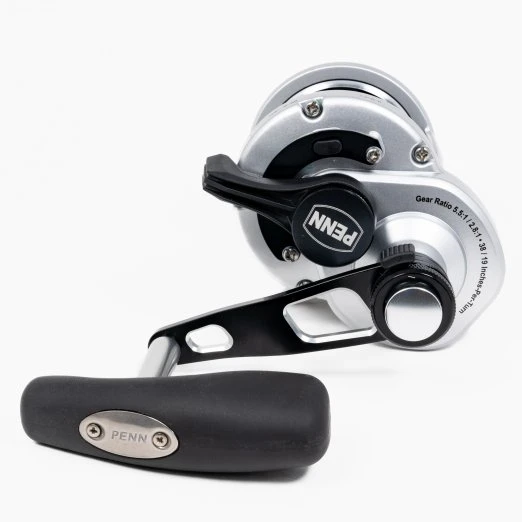 Conventional Reels Penn Fathom II 2-Speed Lever Drag Reels 5 Conventional Reels Penn Fathom II 2-Speed Lever Drag Reels - Image 3