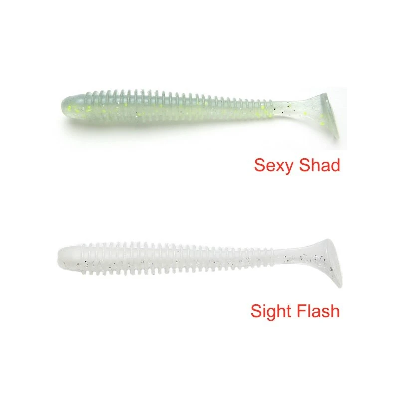 Soft Plastics Keitech Swing Impact Swimbaits 3 Soft Plastics Keitech Swing Impact Swimbaits
