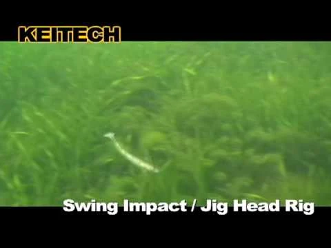Soft Plastics Keitech Swing Impact Swimbaits 4 Soft Plastics Keitech Swing Impact Swimbaits - Image 2
