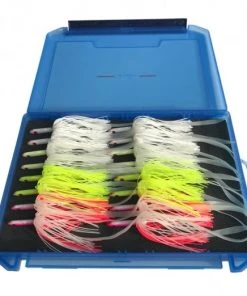 Lure Accessories Tsunami Glass Minnow Teaser W/ Silicone Skirt Bundle