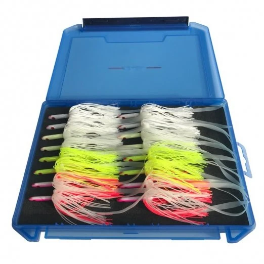Lure Accessories Tsunami Glass Minnow Teaser W/ Silicone Skirt Bundle 3 Lure Accessories Tsunami Glass Minnow Teaser W/ Silicone Skirt Bundle