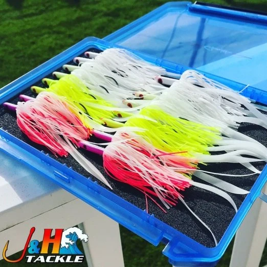 Lure Accessories Tsunami Glass Minnow Teaser W/ Silicone Skirt Bundle 5 Lure Accessories Tsunami Glass Minnow Teaser W/ Silicone Skirt Bundle - Image 3