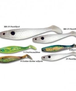 Soft Plastics Tsunami Holographic Shad Bodies