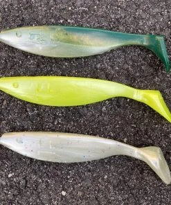 Soft Plastics Leading Lures Rattling 5" Shads
