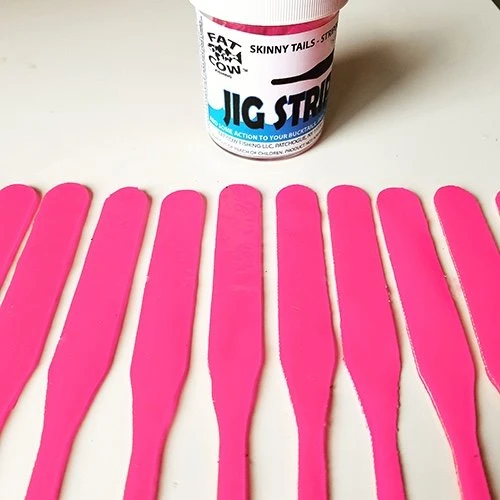 Trailers Fat Cow Skinny Tails Jig Strips 4 Trailers Fat Cow Skinny Tails Jig Strips - Image 2