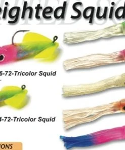 Soft Plastics Tsunami Soft Plastic Weighted Squids