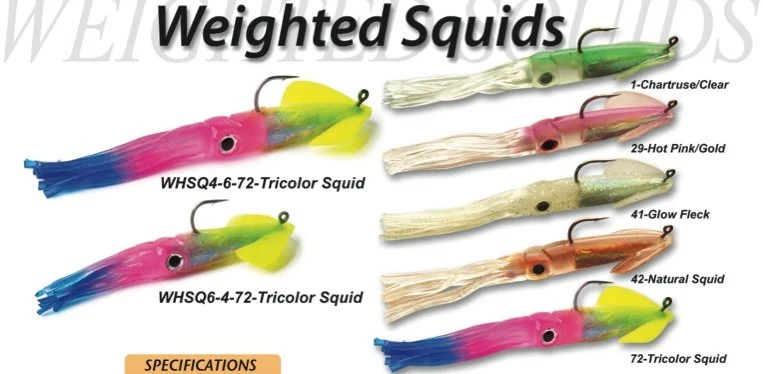 Soft Plastics Tsunami Soft Plastic Weighted Squids 3 Soft Plastics Tsunami Soft Plastic Weighted Squids