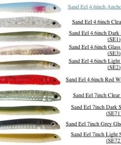 Soft Plastics Hogy Sand Eels 5 Soft Plastics Hogy Sand Eels -Quantum Sales image 1912