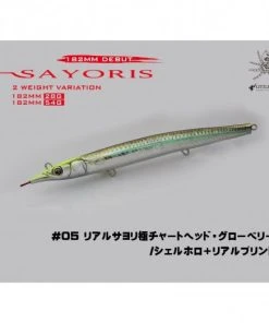 Hard Baits Little Jack SAYORIS 182mm Sinking Pencil 8 Hard Baits Little Jack SAYORIS 182mm Sinking Pencil -Quantum Sales image 1954