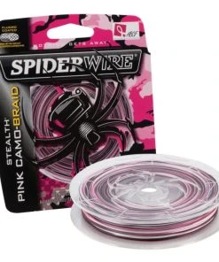 Spiderwire Stealth Pink Camo Braid