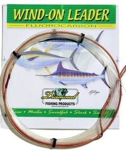Diamond Fluorocarbon Wind-On Leaders