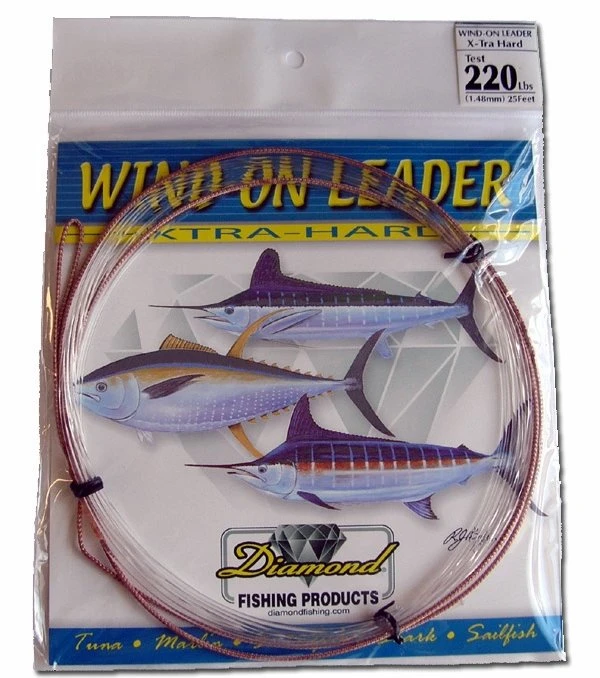 Diamond X-TRA Hard Wind-On Leaders 3 Diamond X-TRA Hard Wind-On Leaders