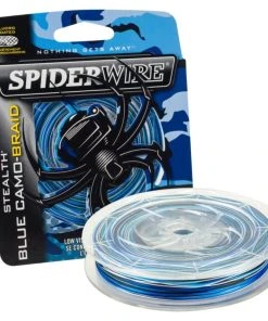 Spiderwire Stealth Blue Camo Braid