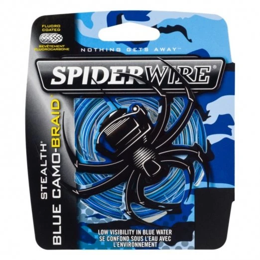 Spiderwire Stealth Blue Camo Braid 5 Spiderwire Stealth Blue Camo Braid - Image 3