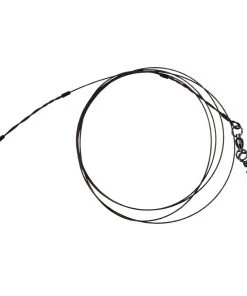 Leaders ChatterLures Traditional 400 LB Cable Shark Leader With 450 LB Corkscrew