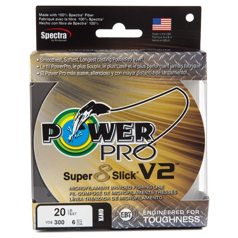 PowerPro Super Slick V2 Braided Line 3 PowerPro Super Slick V2 Braided Line