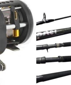 Conventional Combos Penn Fathom FTH15LW Levelwind Reel / Sloopster SLJ66MH Jigging Casting Rod Combo