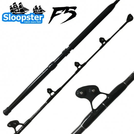 Offshore Combos Penn Squall SQL50VSW 2-Speed Lever Drag Reel / Sloopster F5 Standup Rod Combo 4 Offshore Combos Penn Squall SQL50VSW 2-Speed Lever Drag Reel / Sloopster F5 Standup Rod Combo - Image 2