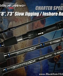 Jigging Casting Rods Black Hole USA Charter Special Spinning Rods -Quantum Sales image 852